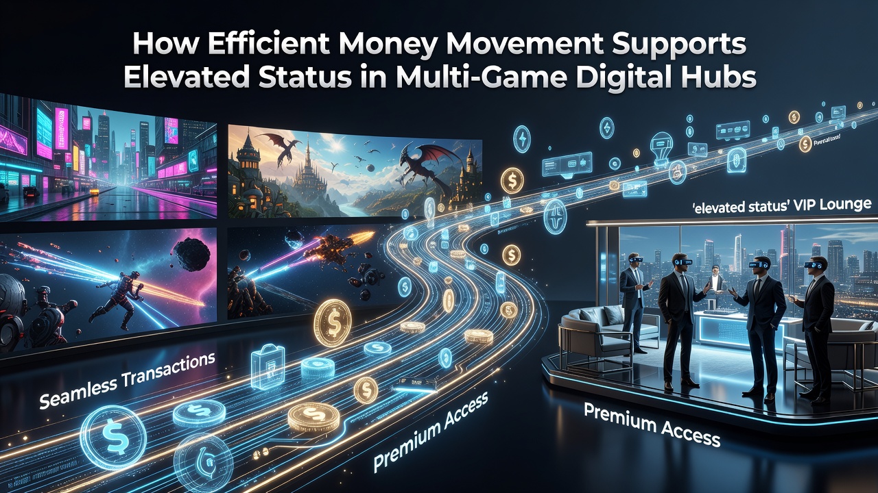 Digital transaction interface displaying instant deposits across multiple gaming platforms with status indicators